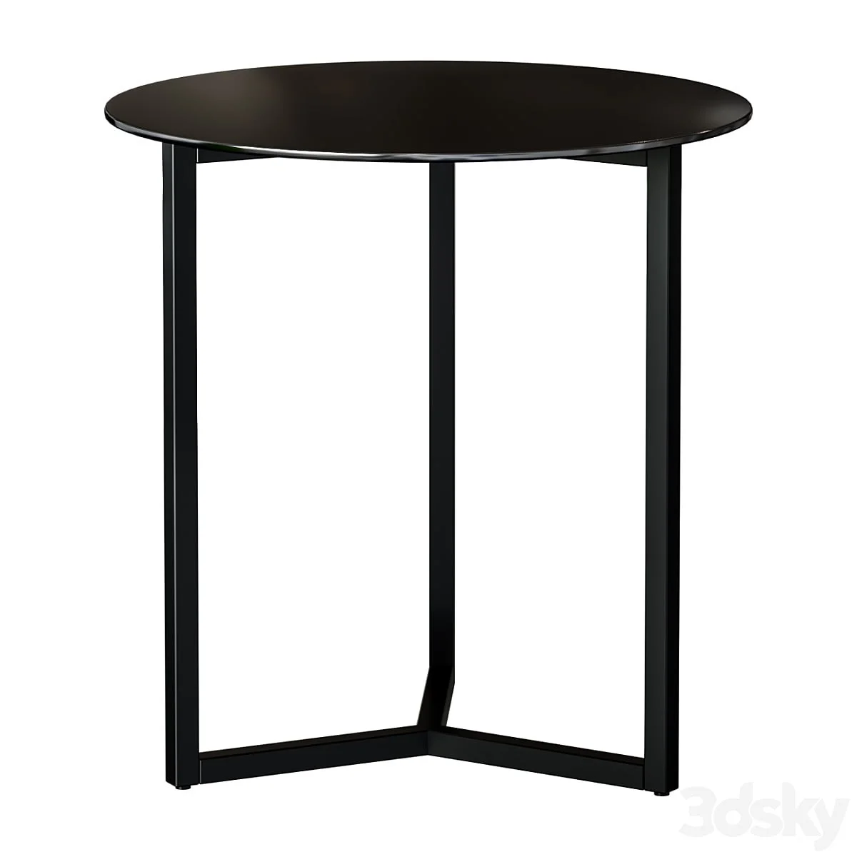 Marae side table black